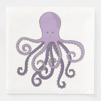 Cartoon Octopus Servet