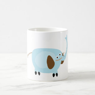 cartoon olifant mok