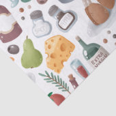 Cartoon ontkoppeling van voedsel en Drink Tissuepapier (Detail)