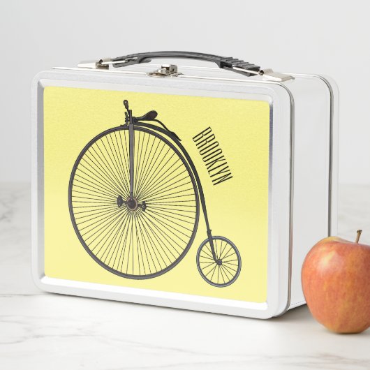 Cartoon op wiel met hoge wielaandrijving (In situ)