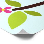 Cartoon Owl Children's Wall Art Poster (Hoek)