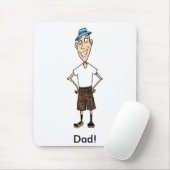 Cartoon Pa Muismat (Met muis)