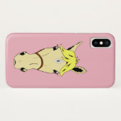 Cartoon Palomino Pony roze Case-Mate iPhone Case (Achterkant (horizontaal))