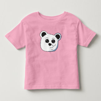 Cartoon Panda Berenkop Kinder Shirts