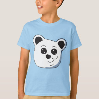 Cartoon Panda Berenkop T-shirt