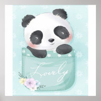 Cartoon Panda | Cute Panda is in zakje