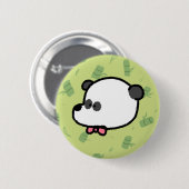 Cartoon Panda Pin Ronde Button 5,7 Cm (Voorkant /achterkant)
