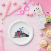 Cartoon Papieren Bordje (Feest)