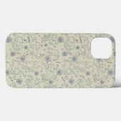 Cartoon patroon met grappige katten Case-Mate iPhone case (Achterkant (horizontaal))