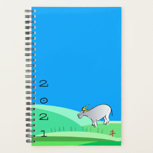 Cartoon Paysage Ox Chinois Nouvel An SPl