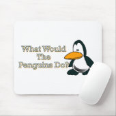 Cartoon Penguin Muismat (Met muis)