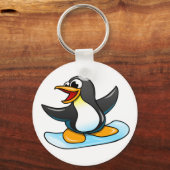 Cartoon Penguin Sleutelhanger (Voorkant)