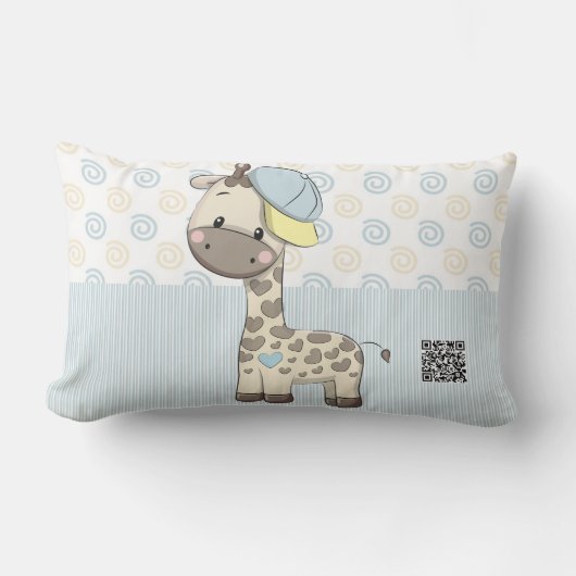 Cartoon personnalisé Coussin d'accent pour bébé gi (Recto)