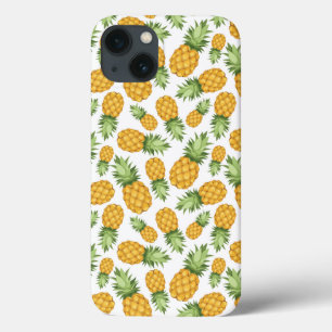Cartoon Pineappelpatroon iPhone 13 Hoesje