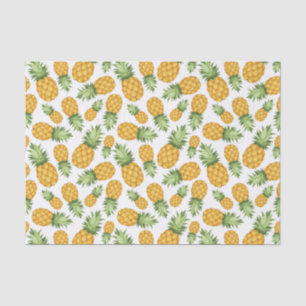 Cartoon Pineappelpatroon Tissuepapier