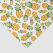 Cartoon Pineappelpatroon Tissuepapier (Detail)