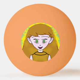 Cartoon Pingpongballen