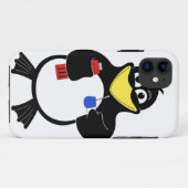 Cartoon pinguïn Case-Mate iPhone case (Achterkant (horizontaal))