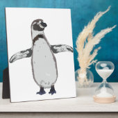 Cartoon Pinguïn Fotoplaat (Zijkant)