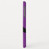 cartoon pinguïn paars Case-Mate iPhone case (Achterkant/links)