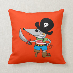 cartoon pirate kussen
