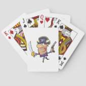 Cartoon Pirate Pokerkaarten (Achterkant)