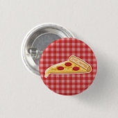 Cartoon Pizza Slice Ronde Button 3,2 Cm (Voorkant /achterkant)