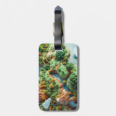 Cartoon Planet Bagagelabel (Achterkant verticaal)