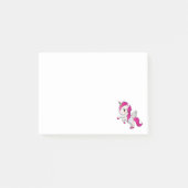 Cartoon Pony Post-it® Notes (Voorkant)