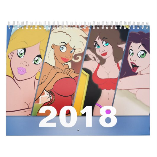 cartoon pop-upkalender 2018 kalender (Hoes)