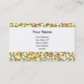 Cartoon Popcorn Visitekaartje (Achterkant)