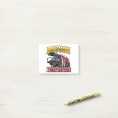 Cartoon Post-it® Notes (Op bureau)