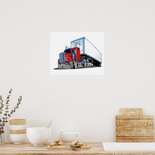 Cartoon Poster (Keuken)