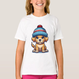 Cartoon Puppy Dragen Beanie Pet T-shirt
