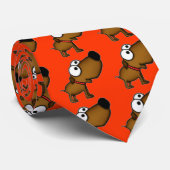 Cartoon Puppy Stropdas (Opgerold)