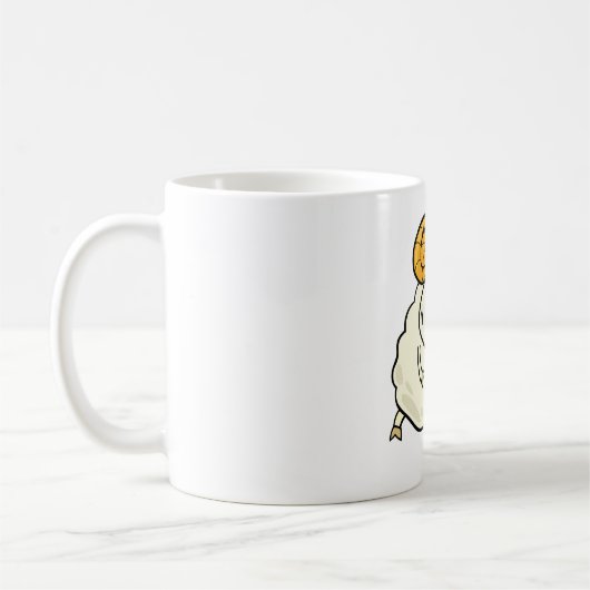Cartoon Ram Sheep Coffee Mok (Links)