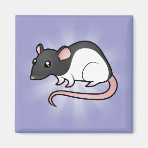 Cartoon Rat Magneet