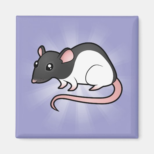 Cartoon Rat Magneet (Voorkant)
