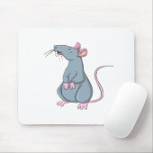 Cartoon Rat Muismat (Met muis)
