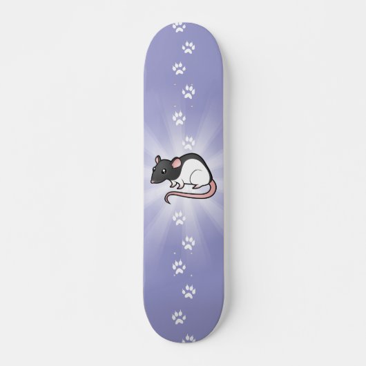Cartoon Rat Skateboard (Voorkant)