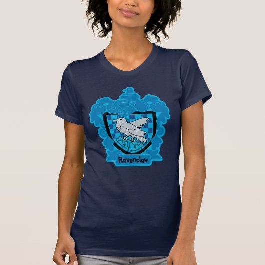 Cartoon Ravenclaw Crest T-shirt (Voorkant)