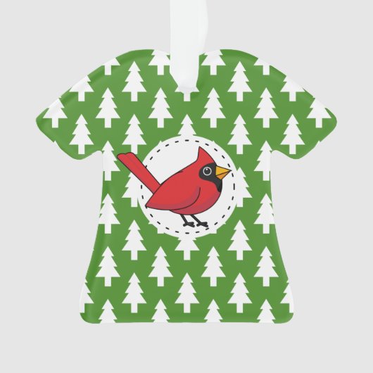 Cartoon Red Cardinal (devant)
