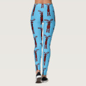Cartoon Reindeer Leggings (Achterkant)