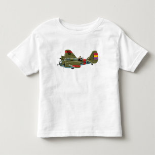 Cartoon retro bomber kinder shirts