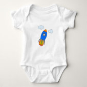 Cartoon Rocket Romper (Voorkant)