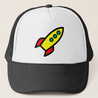 Cartoon Rocket Trucker Pet
