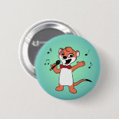 cartoon ronde button 5,7 cm (Voorkant /achterkant)