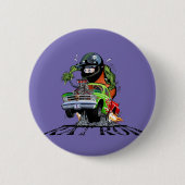 Cartoon Ronde Button 5,7 Cm (Voorkant)
