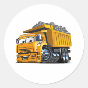 Cartoon Ronde Sticker