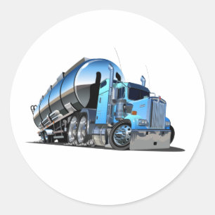 Cartoon Ronde Sticker